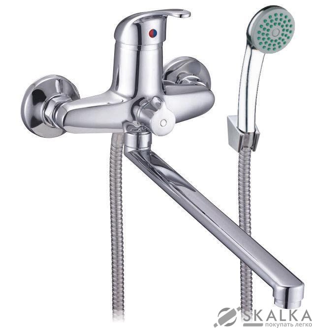 Смеситель для ванны ZERIX LUN7 031 (ZX0427) На фото Смеситель для ванны ZERIX LUN7 031 (ZX0427)