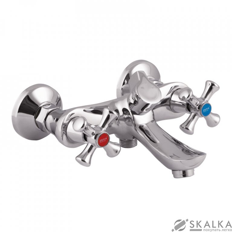 На фото Смеситель для ванны ZERIX ZOM 827 (ZX0209)