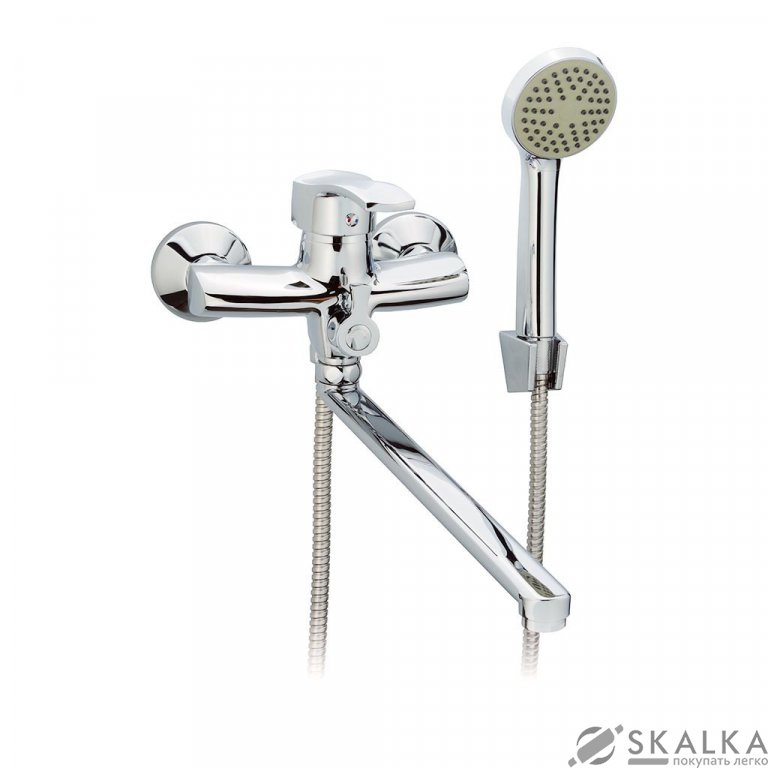 На фото Смеситель для ванны ZERIX JXD6 279 (ZX2692)