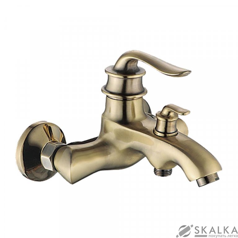 Смеситель для ванны ZERIX Z30219-2 (ZX0326) На фото Смеситель для ванны ZERIX Z30219-2 (ZX0326)