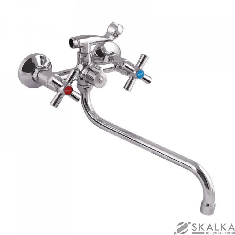 На фото Смеситель для ванны ZERIX DMT 722 (ZX0017)