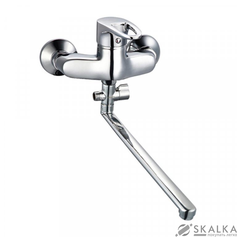 На фото Смеситель для ванны ZERIX EDL 180 (ZX0030)