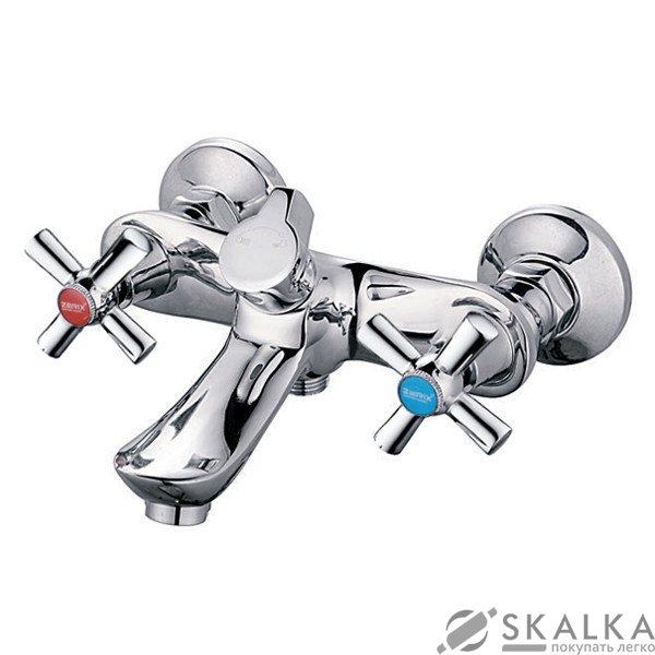 На фото Смеситель для ванны ZERIX ZOM 722 (ZX2802)