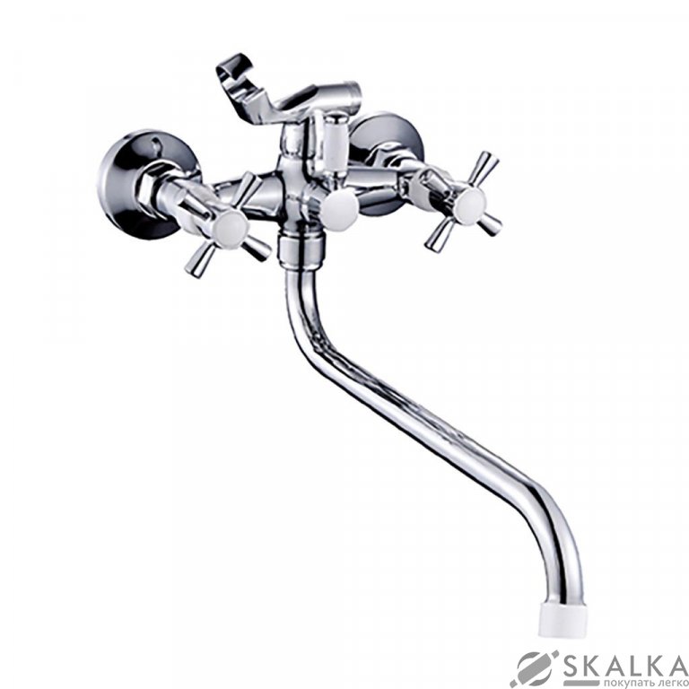 Смеситель для ванны ZERIX Z2254-7 (ZX0263) На фото Смеситель для ванны ZERIX Z2254-7 (ZX0263)