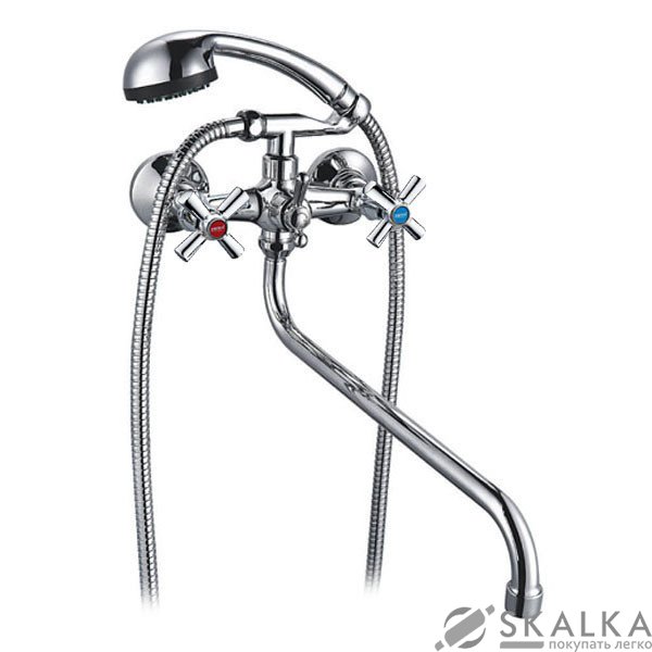 Смеситель для ванны ZERIX DFR-B 722 (ZX2800) На фото Смеситель для ванны ZERIX DFR-B 722 (ZX2800)