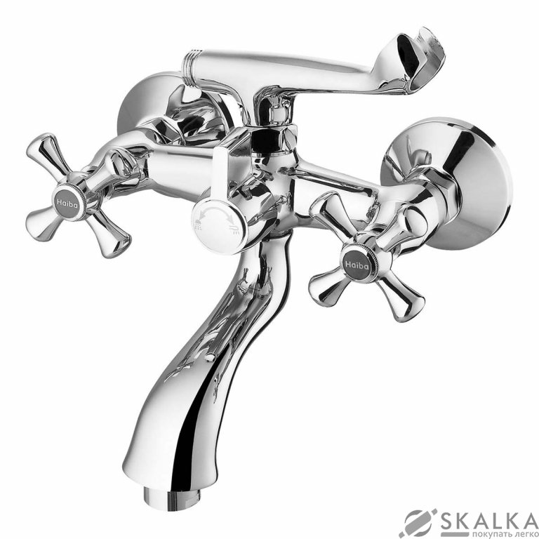 На фото Смеситель для ванны CRON SMES 142 (CR0063)