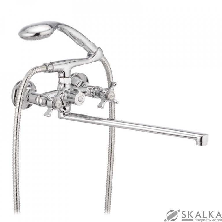 Смеситель для ванны CRON ZEUS 140 (CR0172) На фото Смеситель для ванны CRON ZEUS 140 (CR0172)