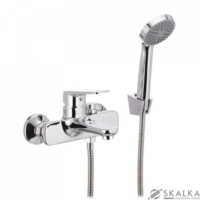 На фото Смеситель для ванны MIXXUS OREGON 009 (перекл. кнопкой) (MX0003)