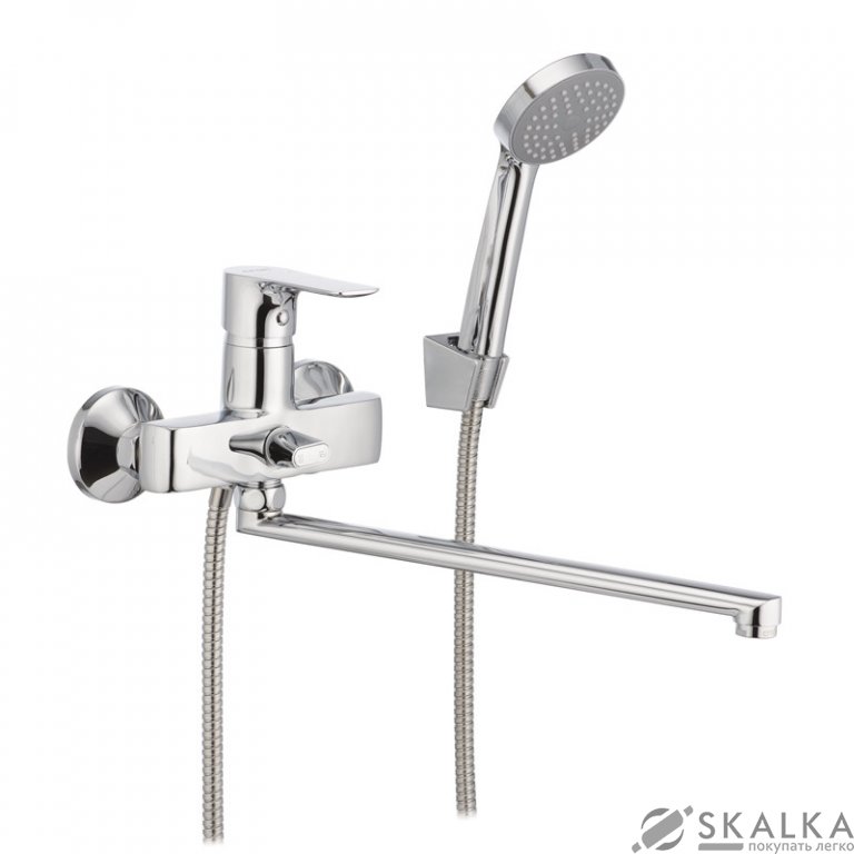 Смеситель для ванны CRON SMART 006 (CR0211) На фото Смеситель для ванны CRON SMART 006 (CR0211)