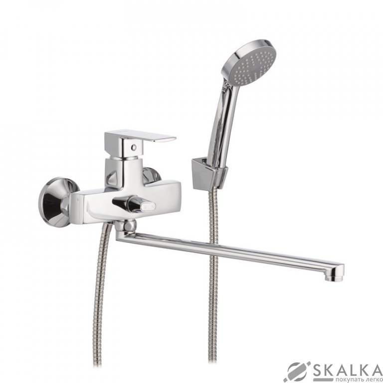 Смеситель для ванны CRON KUBUS 006 (CR0210) На фото Смеситель для ванны CRON KUBUS 006 (CR0210)