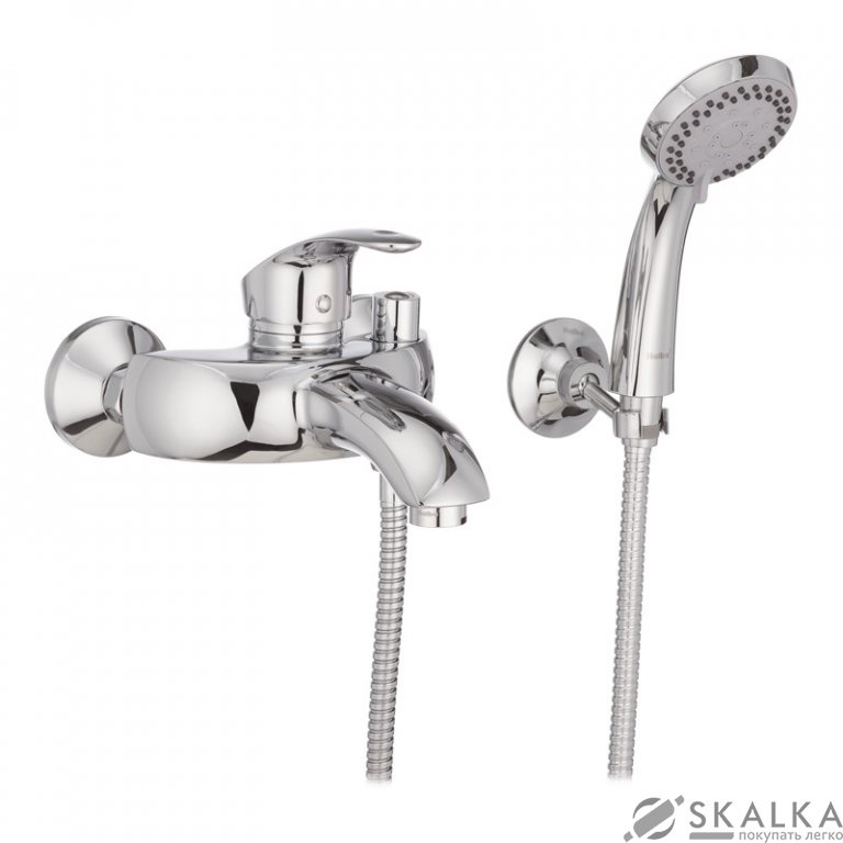 На фото Смеситель для ванны HAIBA MARS 009 (HB0834)