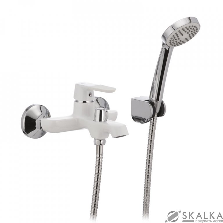 Смеситель для ванны MIXXUS PREMIUM TIGER 009 белый (MI0571) На фото Смеситель для ванны MIXXUS PREMIUM TIGER 009 белый (MI0571)