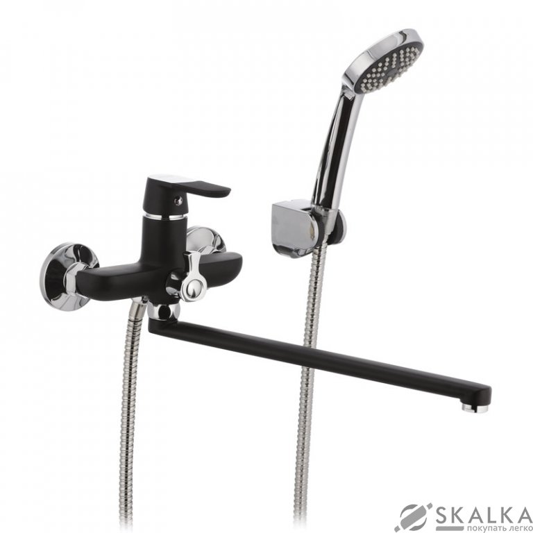 Смеситель для ванны MIXXUS PREMIUM TIGER 006 черный (MI0566) На фото Смеситель для ванны MIXXUS PREMIUM TIGER 006 черный (MI0566)