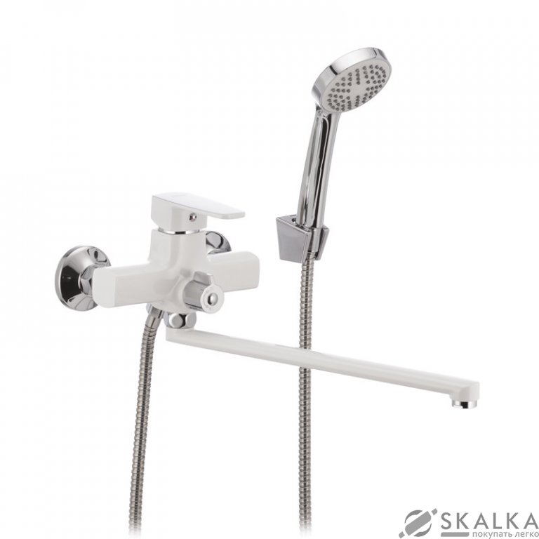 Смеситель для ванны MIXXUS MISSOURI 006 белый (MI0597) На фото Смеситель для ванны MIXXUS MISSOURI 006 белый (MI0597)