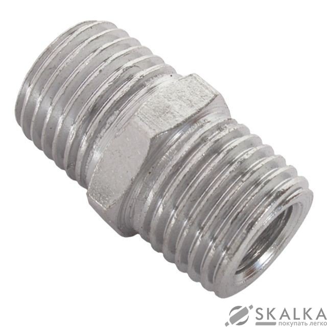 Резьбовое соединение Intertool с наружной резьбой 1/4"*1/4" (PT-1862) На фото Резьбовое соединение Intertool с наружной резьбой 1/4"*1/4" (PT-1862)