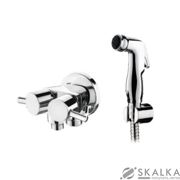 На фото Монокран ZERIX LR5398-3 для гигиен. душа и бачка унитаза (LL1560)