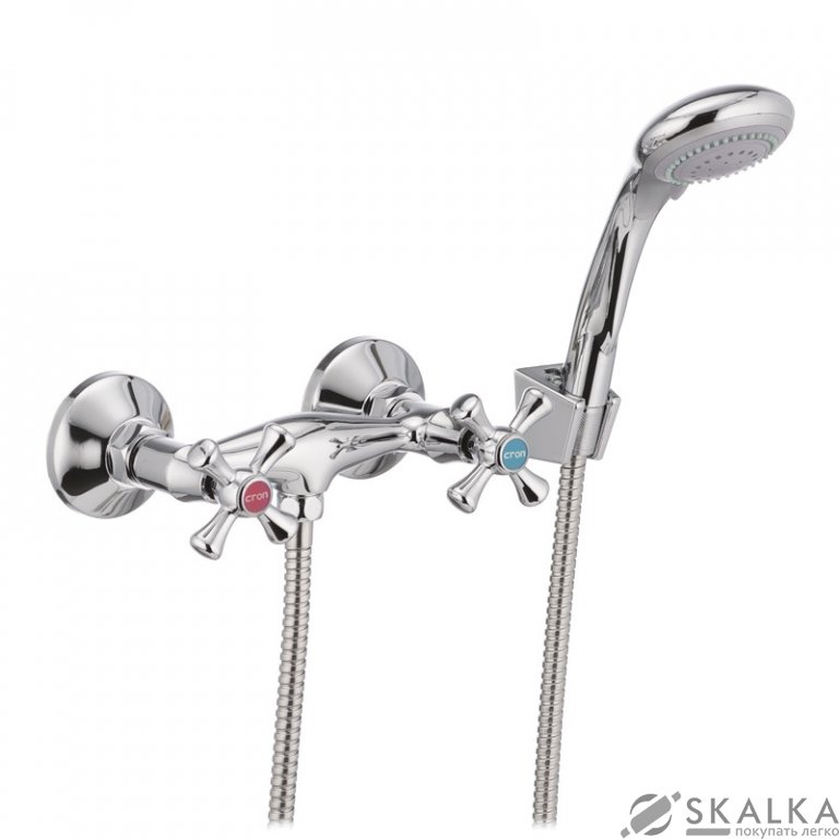 Смеситель для душа CRON SMES 003 (CR0224) На фото Смеситель для душа CRON SMES 003 (CR0224)