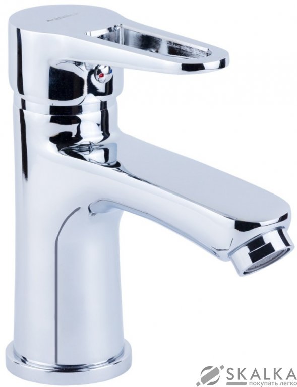 Смеситель для раковины Aquatica HK D35 литой на гайке (HK-1A130C) На фото Смеситель для раковины Aquatica HK D35 литой на гайке (HK-1A130C)