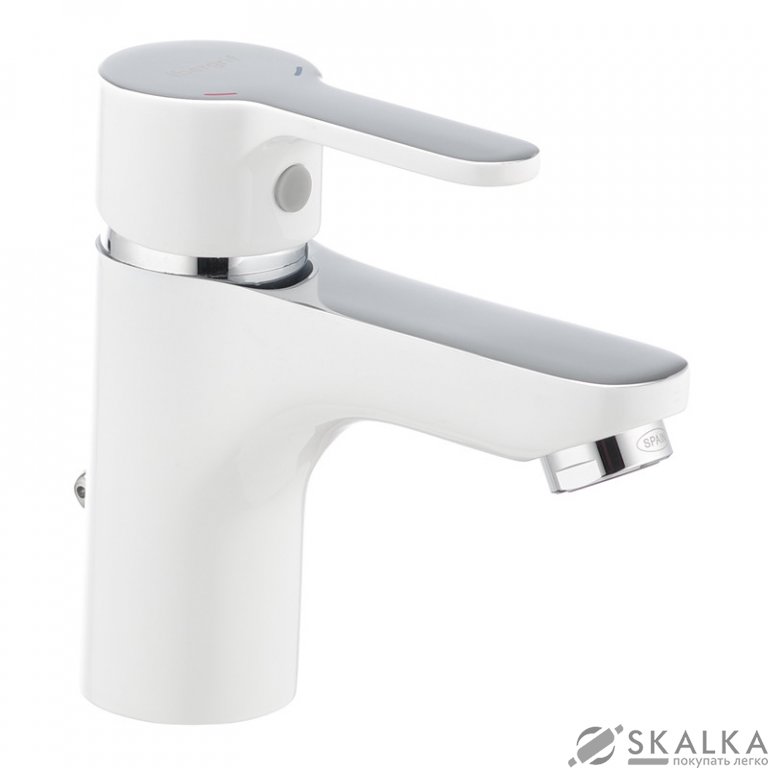 Смеситель для раковины IBERGRIF SQUARE M11022W (IB0030) На фото Смеситель для раковины IBERGRIF SQUARE M11022W (IB0030)