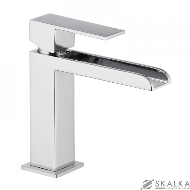 Смеситель для раковины IBERGRIF M11008 (IB0085) На фото Смеситель для раковины IBERGRIF M11008 (IB0085)