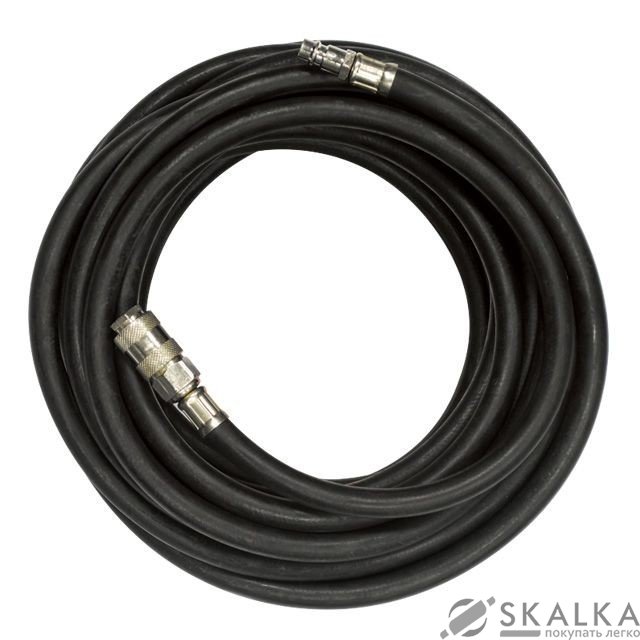 На фото Шланг Intertool резиновый воздушный армированный 20атм, 8*15мм, 20м (PT-1732)