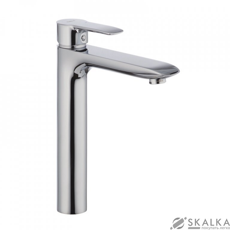 Смеситель для раковины Haiba COLUMBIA 001 высокий (HB0840) На фото Смеситель для раковины Haiba COLUMBIA 001 высокий (HB0840)