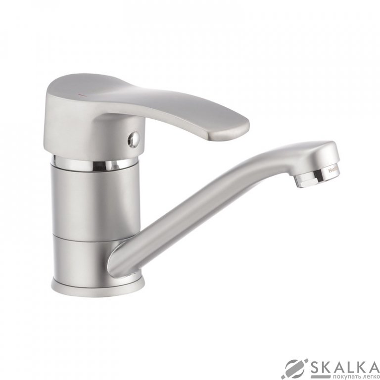 Смеситель для раковины Haiba FOCUS 004 матовый (излив 15 см) (HB0116) На фото Смеситель для раковины Haiba FOCUS 004 матовый (излив 15 см) (HB0116)