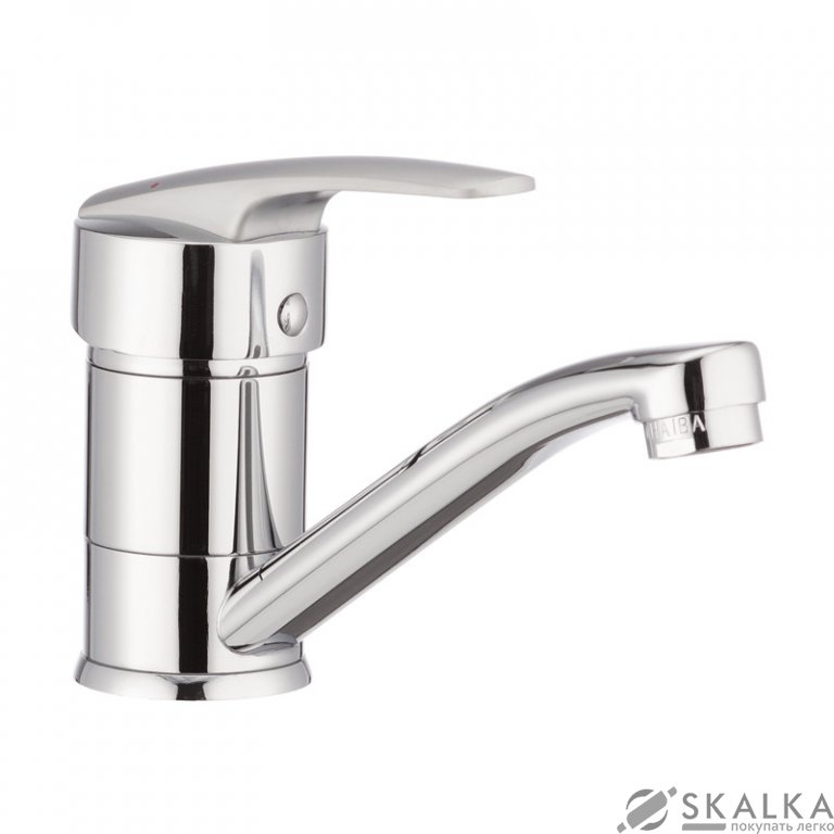 Смеситель для раковины Haiba AGAT 004 (излив 15 см) (HB0005) На фото Смеситель для раковины Haiba AGAT 004 (излив 15 см) (HB0005)