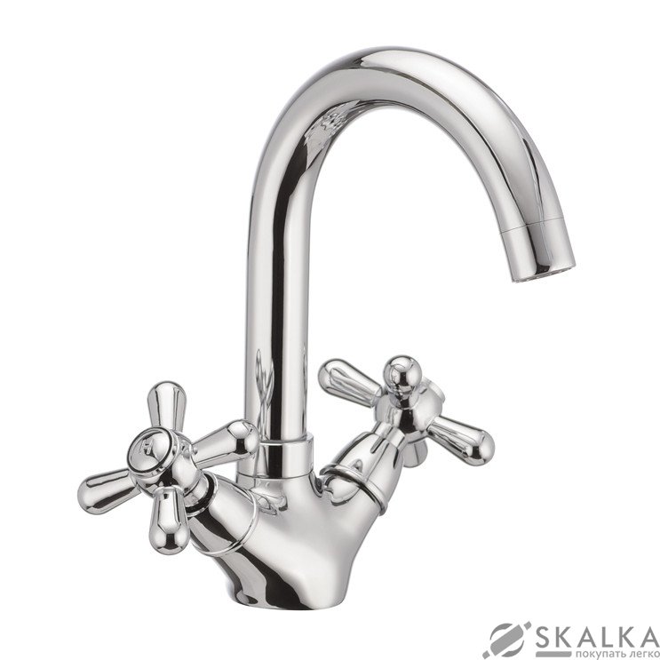 Смеситель для раковины Haiba DOMINOX 274 (HB0088) На фото Смеситель для раковины Haiba DOMINOX 274 (HB0088)