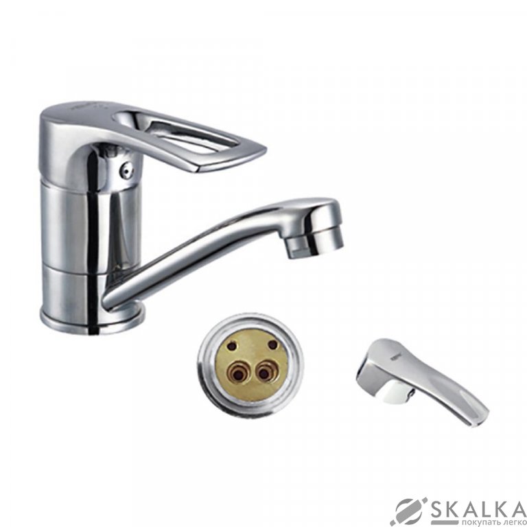 На фото Смеситель для раковины ZERIX PAN-B 279 (ZX0056)