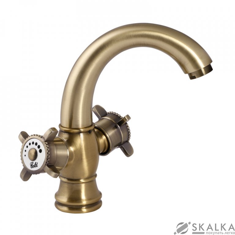 На фото Смеситель для раковины ZERIX Z10325-2 (ZX0554)