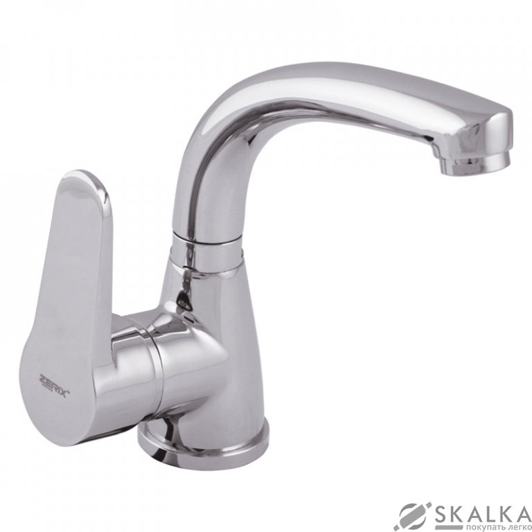 Смеситель для раковины ZERIX SOP1 045 (ZX0190) На фото Смеситель для раковины ZERIX SOP1 045 (ZX0190)