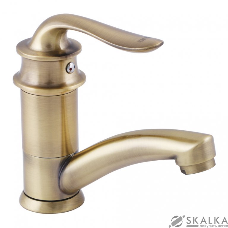 Смеситель для раковины ZERIX Z45219-2B (ZX0460) На фото Смеситель для раковины ZERIX Z45219-2B (ZX0460)