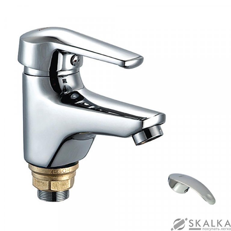 Смеситель для раковины ZERIX BIT-A 135 (ZX0002) На фото Смеситель для раковины ZERIX BIT-A 135 (ZX0002)