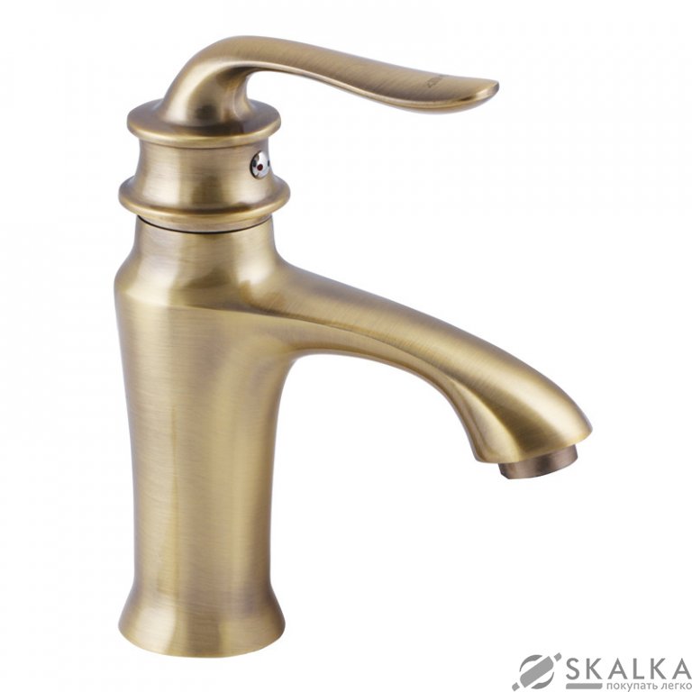 Смеситель для раковины ZERIX Z10219-2 (ZX0324) На фото Смеситель для раковины ZERIX Z10219-2 (ZX0324)