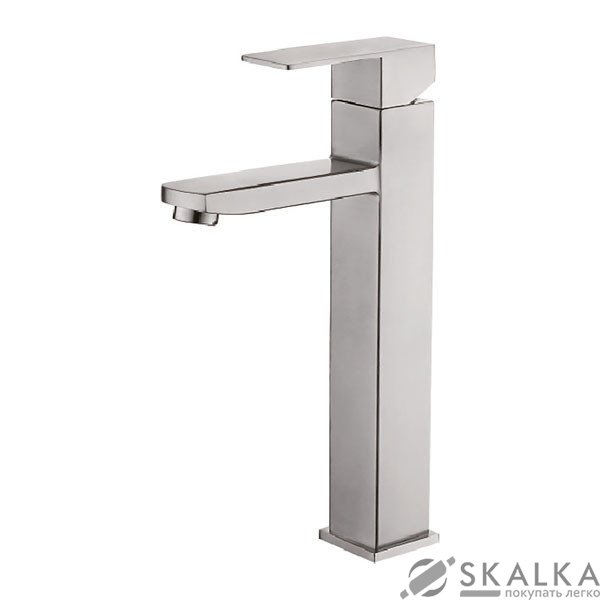 Смеситель для раковины ZERIX LR71133 высокий (LL1466) На фото Смеситель для раковины ZERIX LR71133 высокий (LL1466)