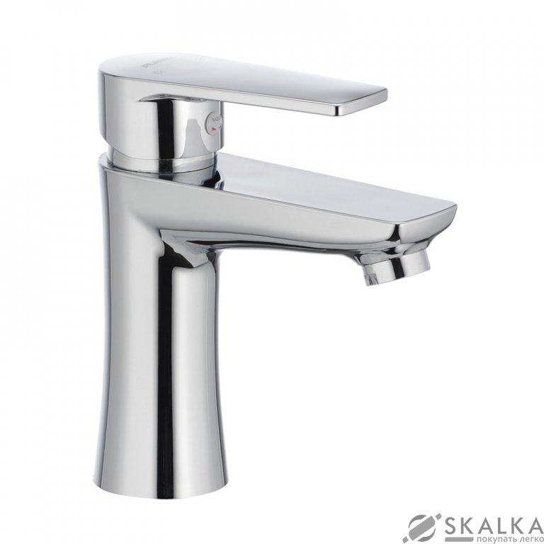 Смеситель для раковины PLAMIX Oscar-001 Chrome (без подводки) (PM0023) На фото Смеситель для раковины PLAMIX Oscar-001 Chrome (без подводки) (PM0023)
