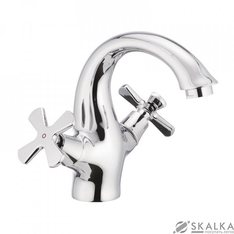 Смеситель для раковины MIXXUS PREMIUM FOBOS 161 (MI0614) На фото Смеситель для раковины MIXXUS PREMIUM FOBOS 161 (MI0614)