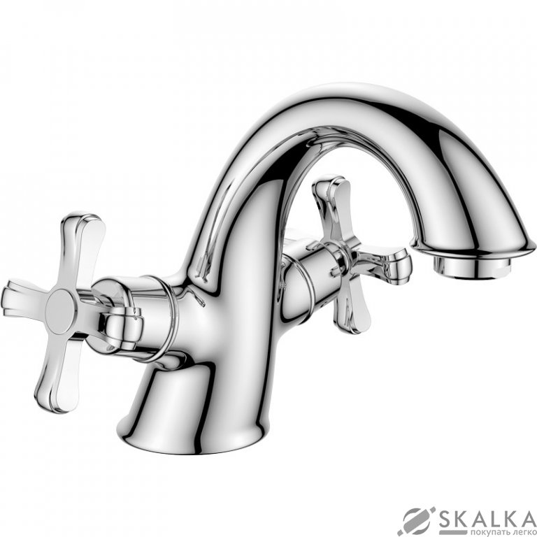 Смеситель для раковины CRON PINTO 001 (CR0216) На фото Смеситель для раковины CRON PINTO 001 (CR0216)