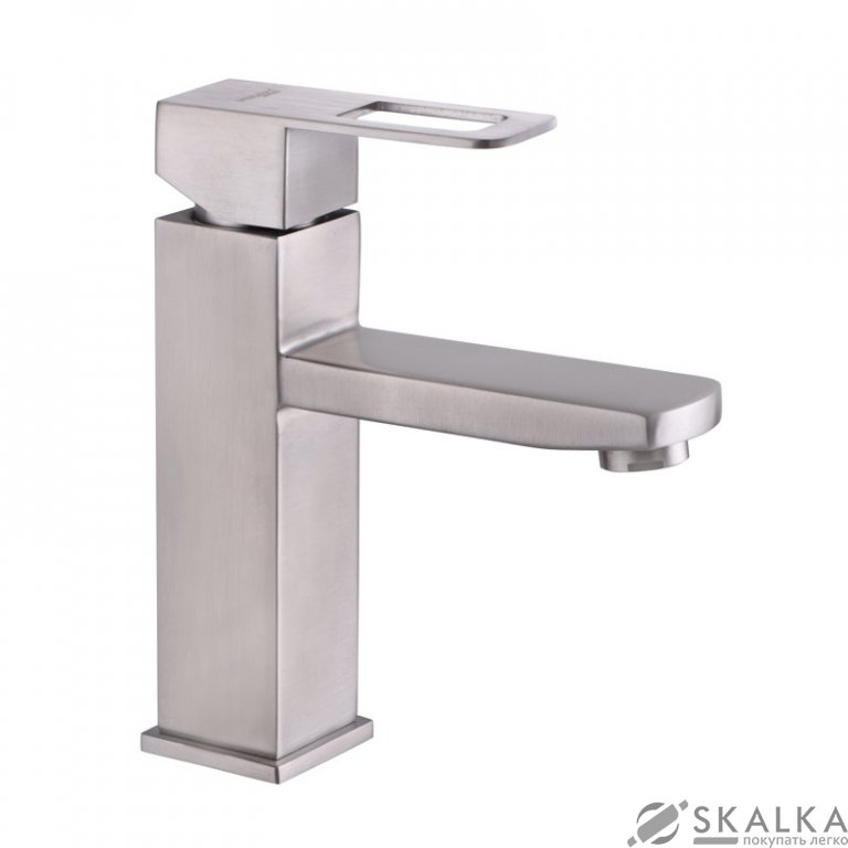 Смеситель для раковины MIXXUS FIT-001 (SS2818) На фото Смеситель для раковины MIXXUS FIT-001 (SS2818)