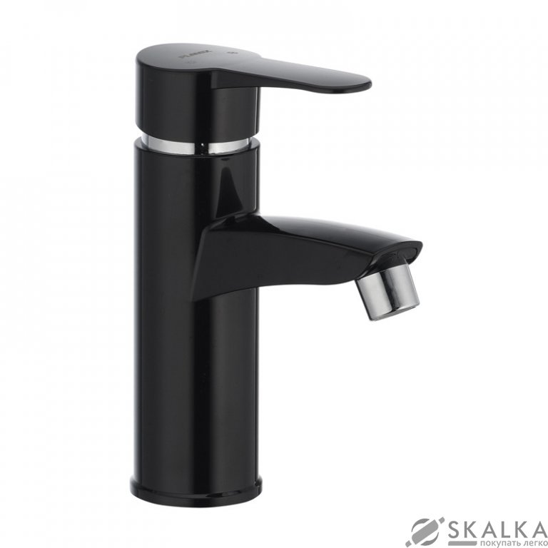 Смеситель для раковины PLAMIX Sergio-001 Black (без подводки) (PM0030) На фото Смеситель для раковины PLAMIX Sergio-001 Black (без подводки) (PM0030)