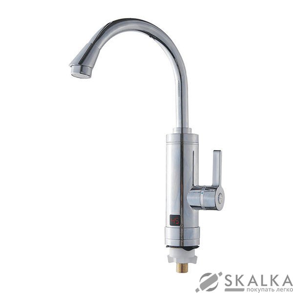 Проточный водонагреватель ZERIX ELW09-EP с индикатором температуры и УЗО (ZX2808) На фото Проточный водонагреватель ZERIX ELW09-EP с индикатором температуры и УЗО (ZX2808)