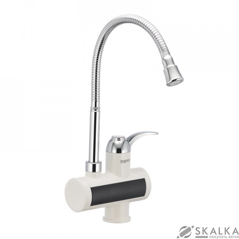 Проточный водонагреватель ZERIX ELW21-F (ZX3078) На фото Проточный водонагреватель ZERIX ELW21-F (ZX3078)