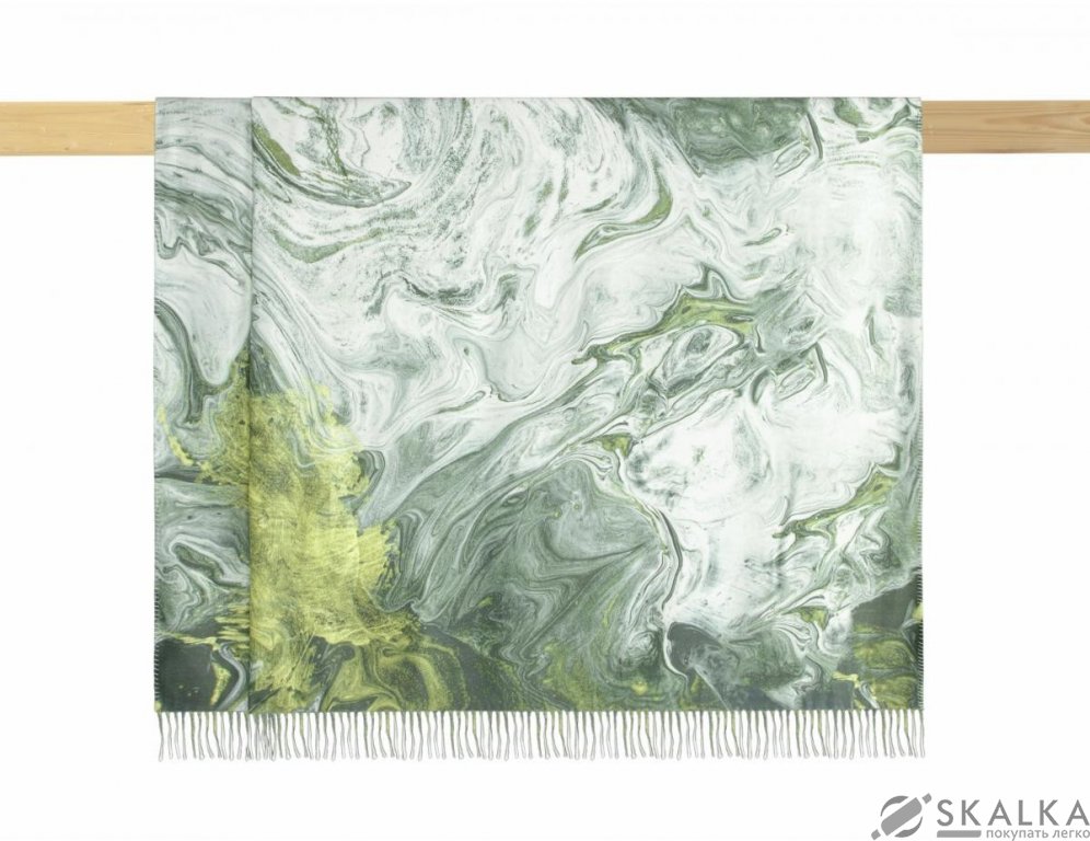 На фото Плед Arya печатный 200х220 Marble (8680943092786)
