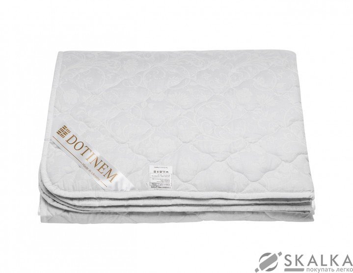 На фото Наматрасник DOTINEM WOOLTEX термоскрепленное полотно/стеганый 140х200 (215256-200)