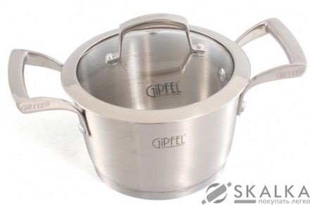На фото Кастрюля Gipfel GENESIS 16х9.5 см 1.6 л (1252)