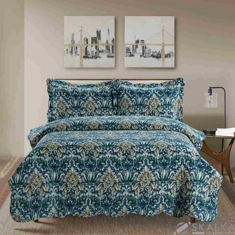 Покрывало Arya Печатное 1,5 180х240 - 50х70 + 5 Oprah (8680943071606) На фото Покрывало Arya Печатное 1,5 180х240 - 50х70 + 5 Oprah (8680943071606)