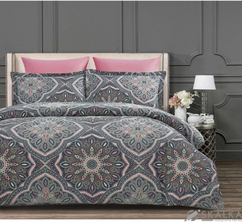 На фото Постельное белье Arya Alamode 2 200х220 Lami (8680943080004)