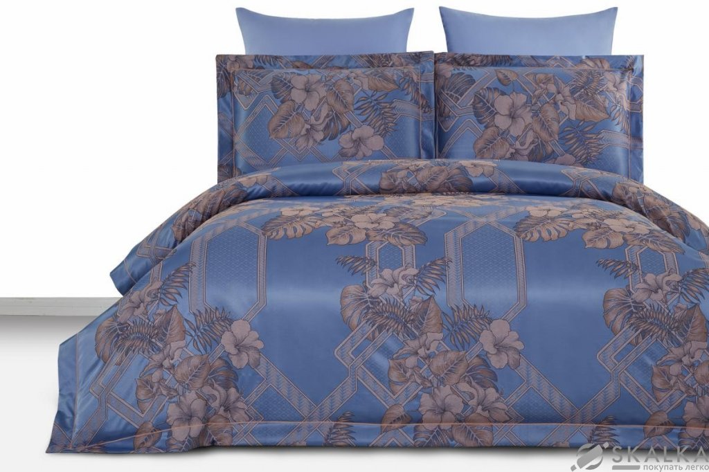 На фото Постельное белье Arya Бамбук Tencel 2 200х220 Emili (8680943081728)