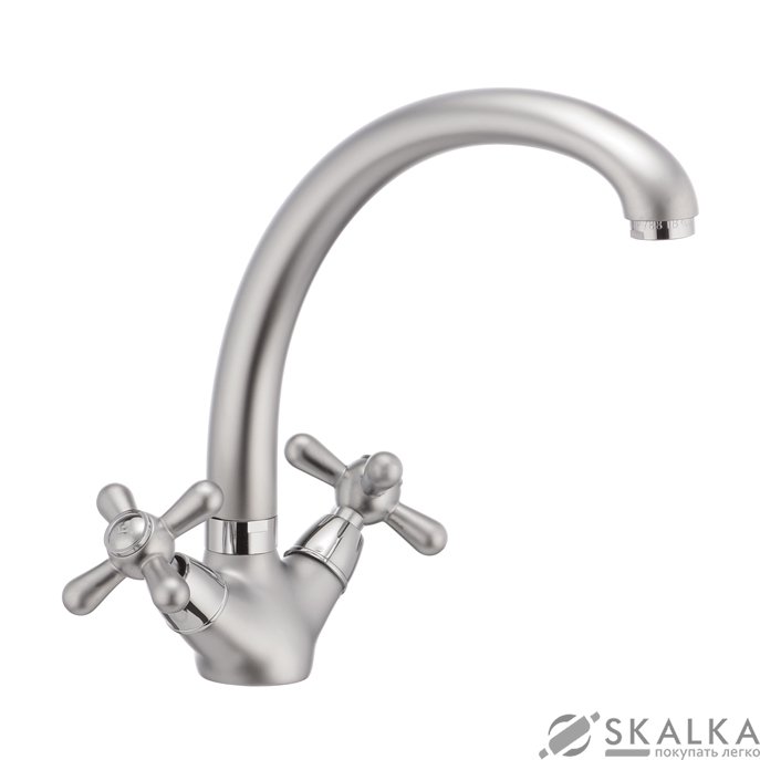 На фото Смеситель для кухни Haiba DOMINOX 273 матовый (HB0083)